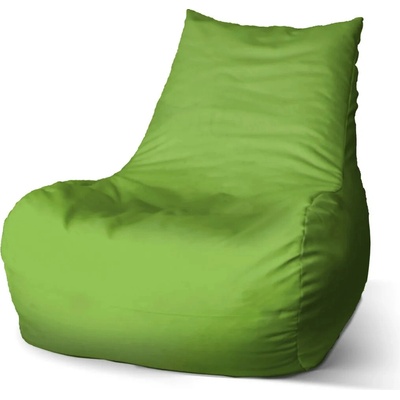 Sablio sedací vak Bean Jablková zelená 100 x 90 x 45 cm