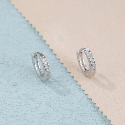 Jan Kos jewellery stříbrné náušnice MHT-2338/SW00