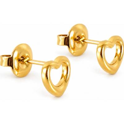 Olivie 10249 Náušnice SRDIEČKO GOLD