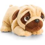 Keel Toys - Плюшено куче - Мопс легнал - 18 см