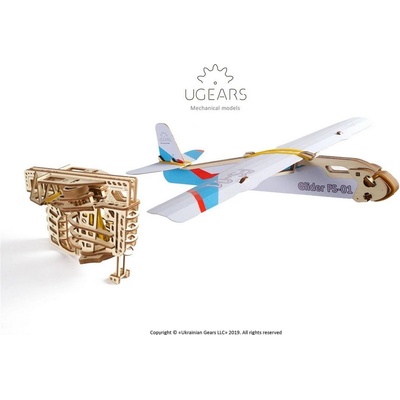 Ugears 3D Puzzle Flight Starter 198 ks