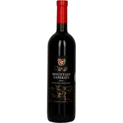 Danieli Winery Mountain Saperavi červené suché gruzínské 2021 14,5% 0,75 l (holá láhev)