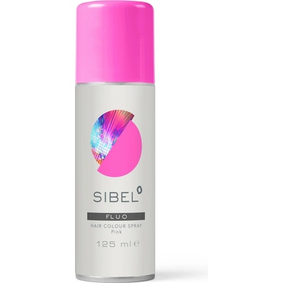 Sibel Fluo farebný sprej ružový 125 ml