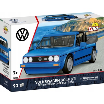 Cobi 24661 Volkswagen Golf GTI Cabrio, 1:35, 93 k