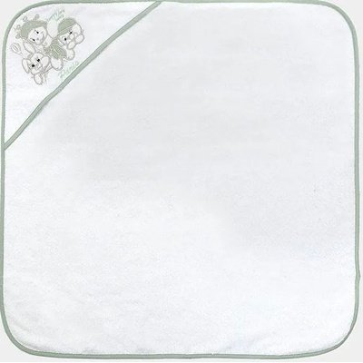 Bambino Casa Хавлия с качулка Bambino Casa - Paris, Bianco Mint, 75 х 75 cm (3217)
