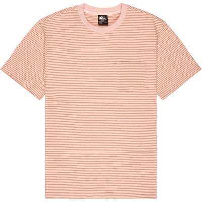 Quiksilver Мъжка тениска Quiksilver Lopaz Striped S/S Pocket T-shirt - Rose Water Lopaz Stripes (216-8985-0312)