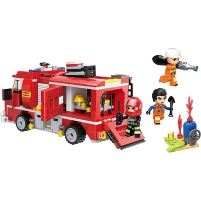 Qman Конструктор, Qman, Противопожарна кола, 370 части (Q12012)
