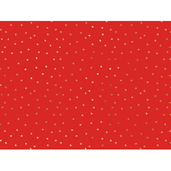 Party Deco Коледна Опаковъчна Хартия Звезди