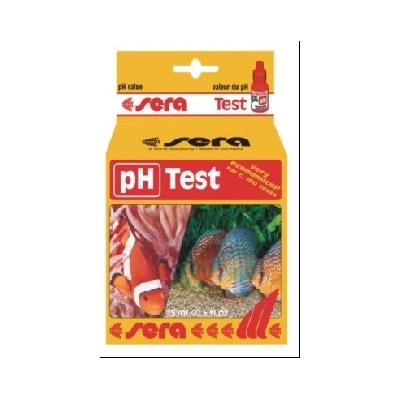 Sera - pH test - за точно определяне на pH на водата, може да се използва за около 80 измервания
