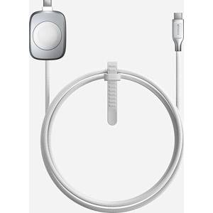 Nomad универсален кабел за Apple Watch, 1, 5м, бял (NM014667858)
