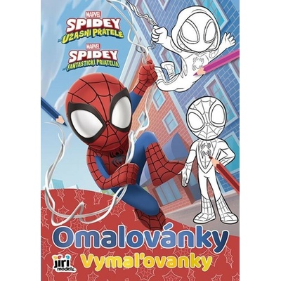 Jiri Models 3852-6 Marvel Spidey vymaľovánka A4