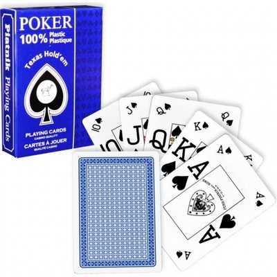 Piatnik Poker - 100% Plastic Jumbo Index Speciál – Zboží Mobilmania
