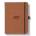 DINGBATS A5+ Wildlife Brown Bear Notebook - Dotted