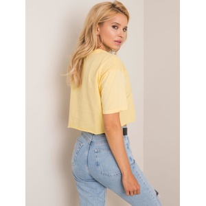 Rue Paris Дамска тениска модел 193-TS-20Y-1036.13P Rue Paris цвят жълт