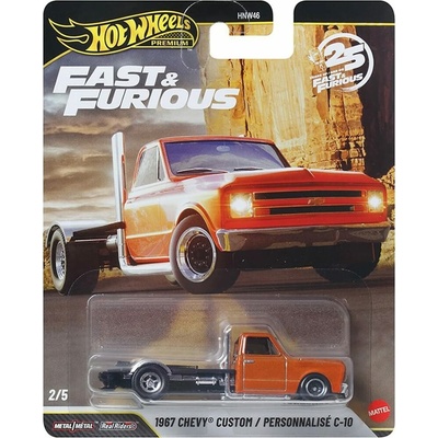 Mattel Hot Wheels Premium Rychle a zběsile Auto Chevrolet C/K F4 JHW61