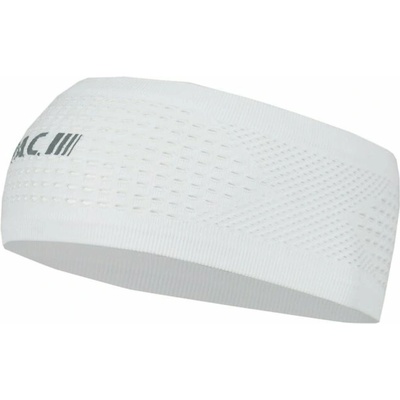 P.A.C. Recycled Seamless Mesh Headband Clear White