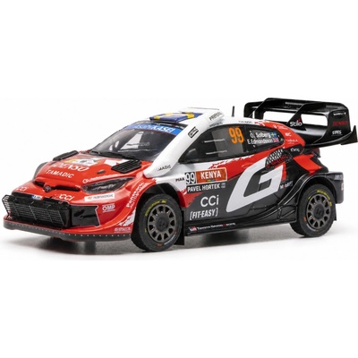 IXO Toyota GR Yaris Rally1 Safari Rallye Kenia 2026 99 Solberg Edmondson 1:43