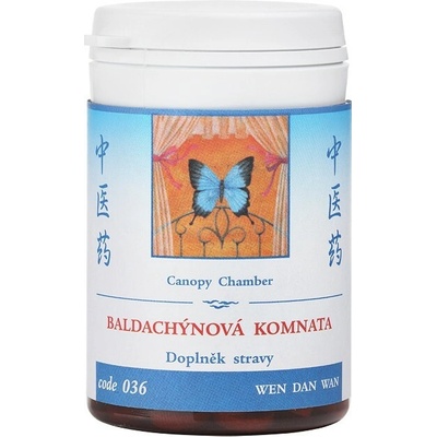 TCM Herbs Baldachýnová komnata wen da wan 100 tabliet 30 g