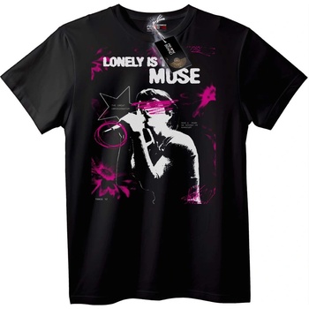 NOONEBRAND Тениска Lonely Is на Muse - L, White
