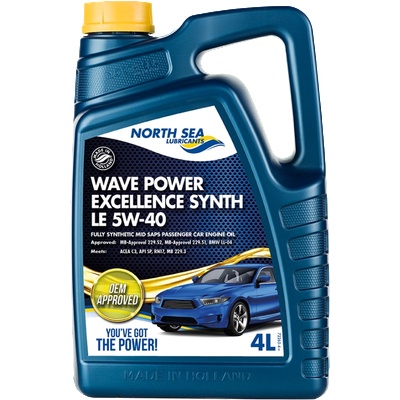 North Sea Lubricants Wave Power Excellence Le Synth 5W-40 4 l