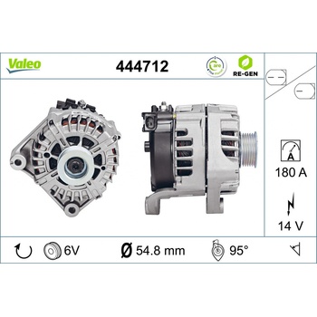 VALEO Alternátor 444712