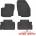 FroGum Гумени стелки Frogum съвместими с Ford S-Max - (2006-2010) / Ford Galaxy II - (2006-2010) (51262)