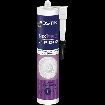 BOSTIK FIXPRO - Lepidlo na sadrové a polystyrénové štukatúry 300 ml