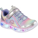 Skechers S Lights Heart Lights Rainbow Lux silver multi