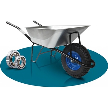 Prepravný vozík Stavebný Profi 80 l Zn 98104 06