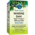 Natural Factors Whole Earth & Sea Marine DHA, 30 капсули, Natural Factors (35551 NF)