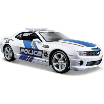 Maisto Chevrolet Camaro RS 2010 Policie Bílé 1:24