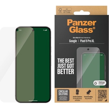 Panzer Стъклен протектор PanzerGlass - Ultra Wide Fit, Google Pixel 9 Pro XL, прозрачен (5715685000546)