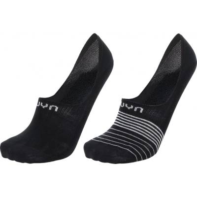 UYN ponožky GHOST 4.0 SOCKS 2PRS PACK čierna-čierna/sivá