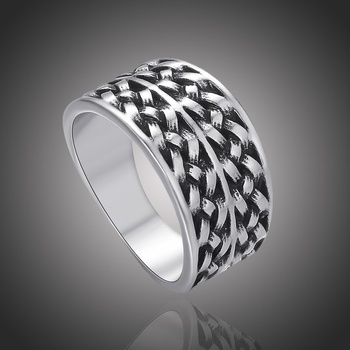 Éternelle Vintage prsten Luis P1021 57 Černá