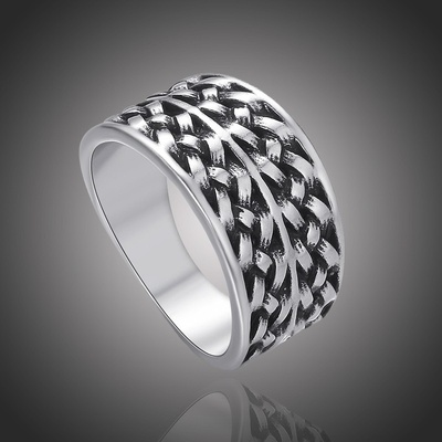 Éternelle Vintage prsten Luis P1021 57 Černá