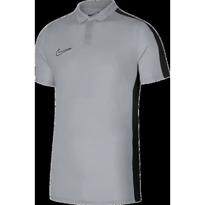 Nike Dri Fit Academy 23 Polo pánský šedý