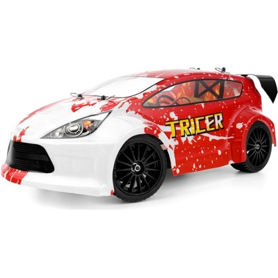 HiMOTO Rally TRICER 2.4GHz RTR červená 1:18