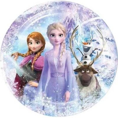 Cakesicq Párty papierové taniere 22cm Frozen