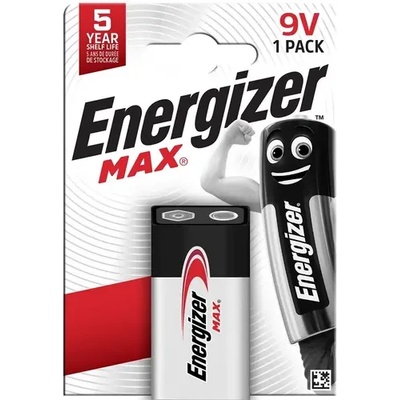 Energizer АЛКАЛНА БАТЕРИЯ enr max alk 9v chp1 energizer (e301531802)