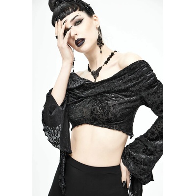 Devil fashion дамска блуза с дълъг ръкав (топ) devil fashion - tt155