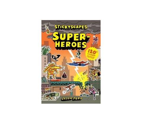 Stickyscapes Superheroes