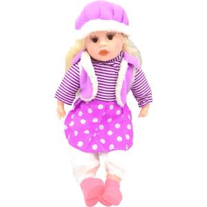 Shantou Chenghai Bestnew Toys Кукла с меко тяло, музикална 30 см. М12-378