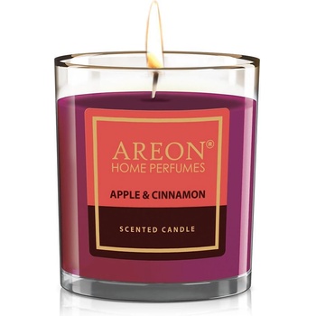 Areon Ябълка и Канела - Ароматна Свещ 120г (979726)