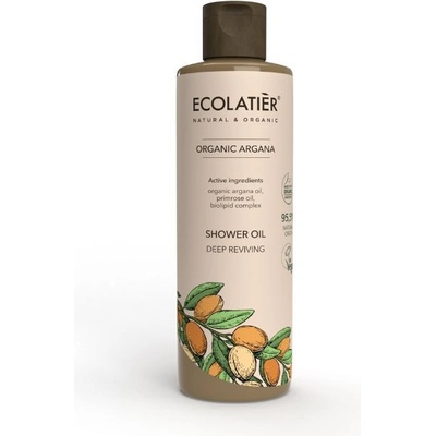 EcoLatier Sprchový olej Deep Reviving Organic Argana - 250 ml -