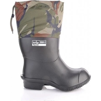 Lemigo plstěné boty Eva 802 s límcem 758020945A maskáčové