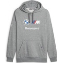 BMW mikina PUMA MMS Essentials Fleece 23 grey