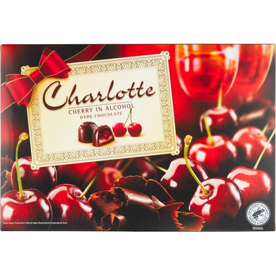 Charlotte bonbóny plněné višněmi v alkoholu 232 g