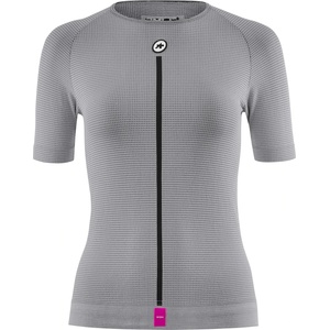 ASSOS Дамско горнище ASSOS Women's Summer S/S Skin Layer P1 Cycling undershirt - Grey Series - размер XL/XXL (114-3860-0113)