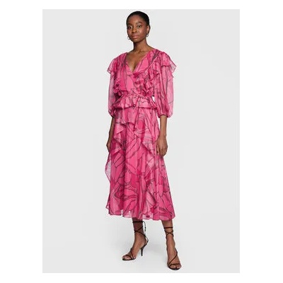 Ted Baker Коктейлна рокля Victoir 266152 Розов Regular Fit (Victoir 266152)