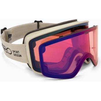 Giro Скиорски очила Giro Method, stone stacked/vivid petrol/vivid infrared